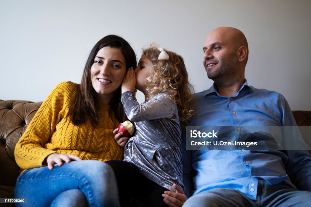 Images of a Domestic Life of A Cute Family Image series of a family (Mother, father, children, Grandma and grandpa) Adult Stock Photo