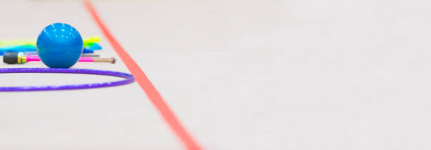istock Rhythmic Gymnastics Equipment. Individual sport. 1187010417