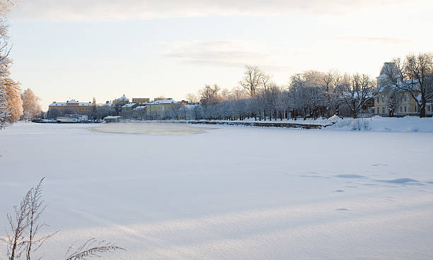 istock Karlstad City in winter 118701075