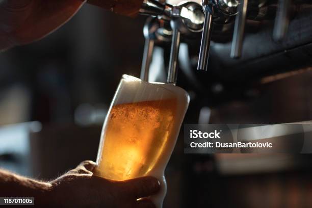 Fill It Up Stock Photo - Download Image Now - Beer - Alcohol, Beer Tap, Pint Glass