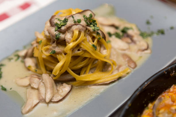 istock Tagliatelle with porcini 1187011641