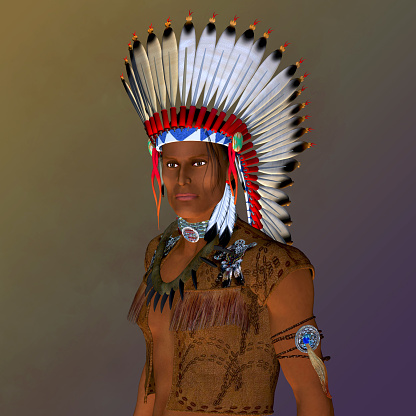 The American Indian is a member of an indigenous civilization that was a hunting and gathering group of people.