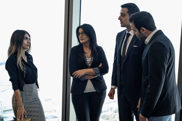 istock Modern Business People Portraits 1187022988