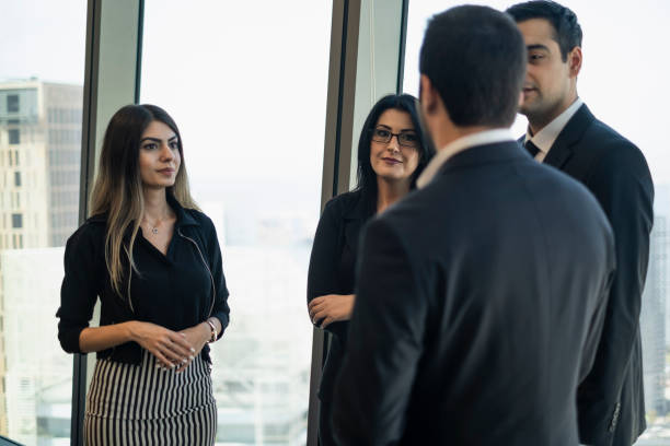 istock Modern Business People Portraits 1187028576