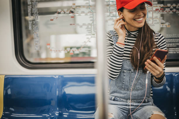 istock Young on public transport 1187039810