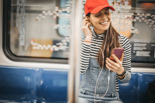istock Young on public transport 1187039859