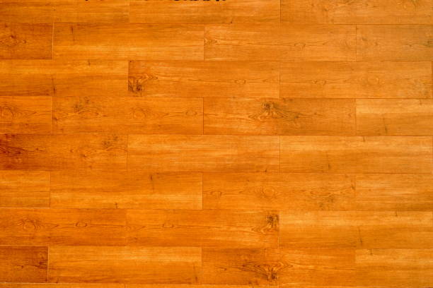 fondo de madera - school gymnasium parquet floor sport empty fotografías e imágenes de stock