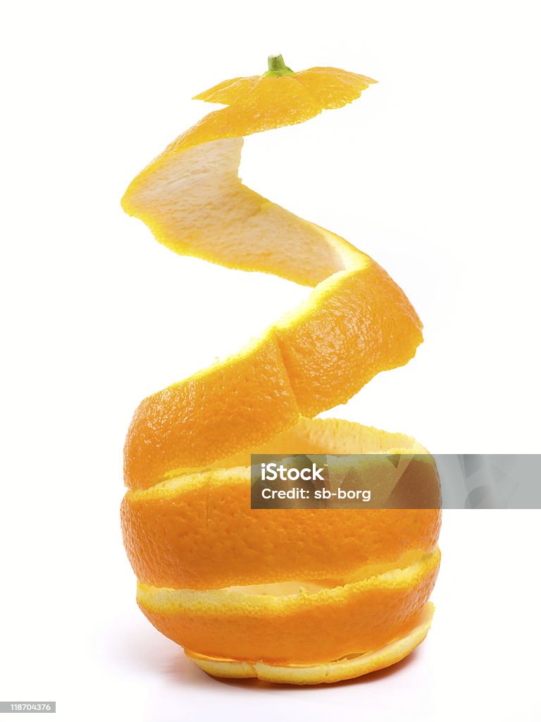 오렌지 껍질 - 로열티 프리 0명 스톡 사진