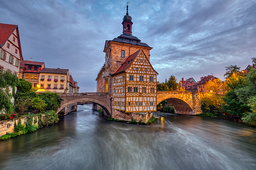 The historic Old Town Hall of Bamberg