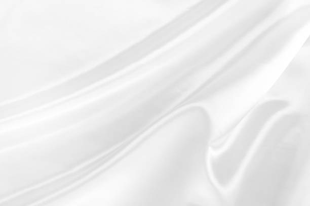 istock White gray satin texture that is white silver fabric silk background with beautiful soft blur pattern natural. 1187057913