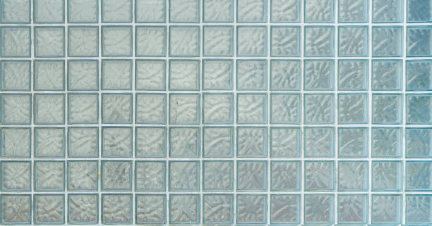 istock Pattern of glass block wall. 1187057946