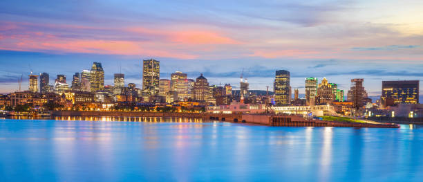 istock Downtown Montreal skyline at sunset 1187060700