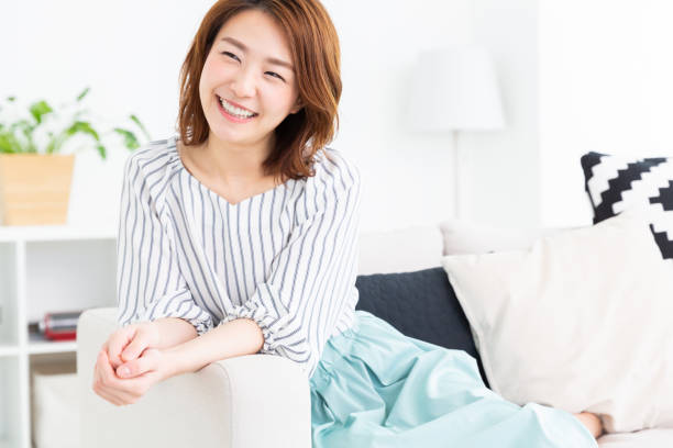 istock asian woman relaxing 1187061681