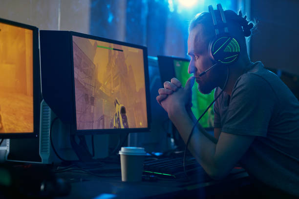 istock Man thinking over the strategy of the game 1187064740