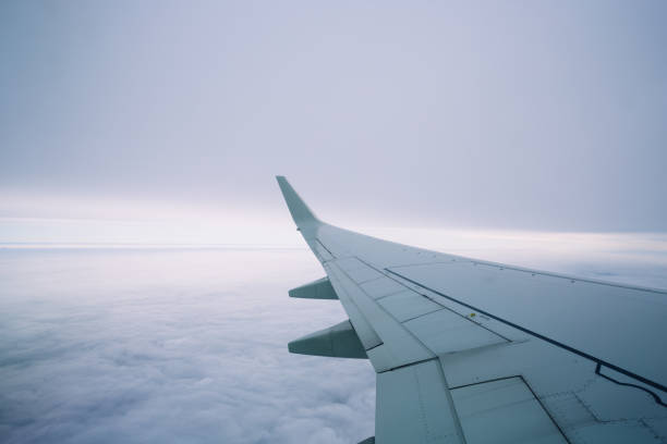 istock view from the window of an airplane flying 1187065207