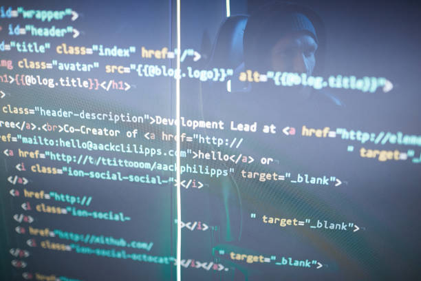 istock Computer symbols on monitor 1187065251