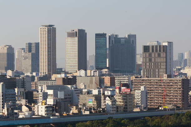 istock Osaka Cityscape in Japan 1187067306
