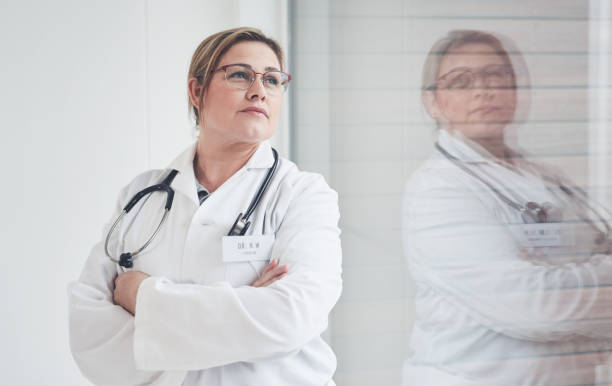 istock Reflecting on her days in medical school... 1187075883