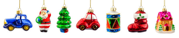 istock Set of christmas decorations 1187078860