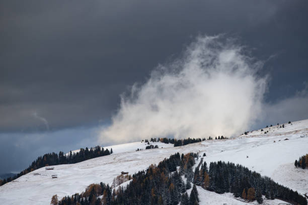 istock Alp of Siusi in winter 1187083243