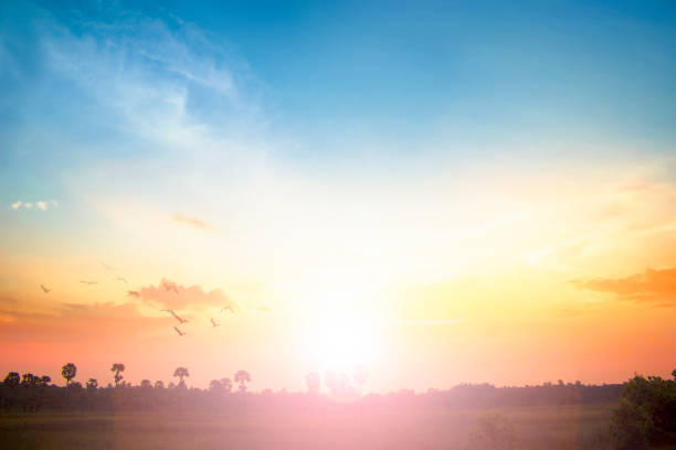 istock International Mountain Day concept: beautiful sky sunset clouds landscape 1187085758