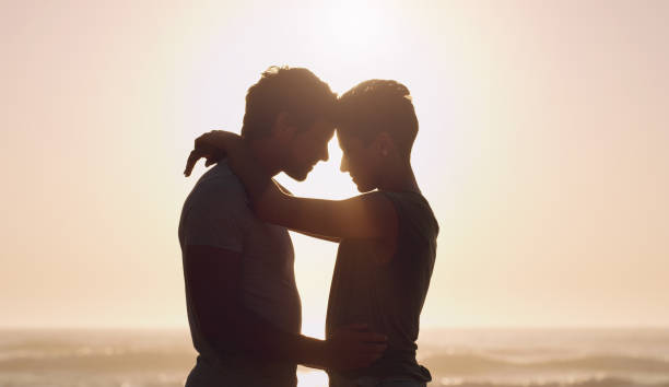 istock Unlike the sun, their love will never go down 1187085795
