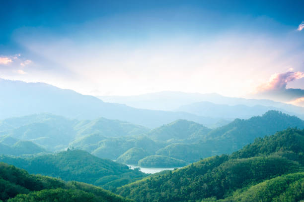 istock International Mountain Day concept: beautiful sky sunset clouds landscape 1187085949