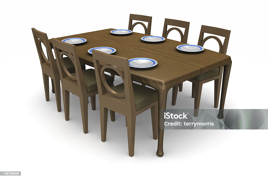 MESA DE COMEDOR - Foto de stock de Arte Decó libre de derechos