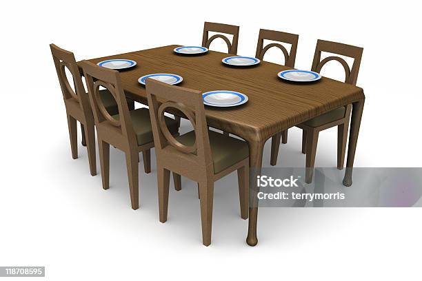 Mesa De Comedor Foto de stock y más banco de imágenes de Arte Decó - Arte Decó, Asiento, Color - Tipo de imagen