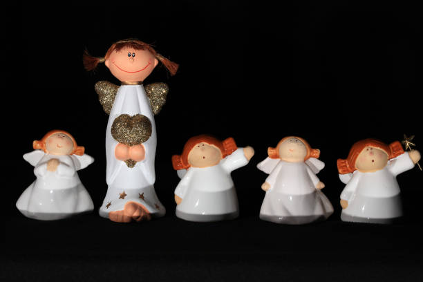 Christmas Decoration with white Angels