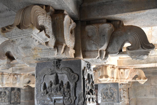 istock Hazara Rama temple pillar, Hampi 1187091440