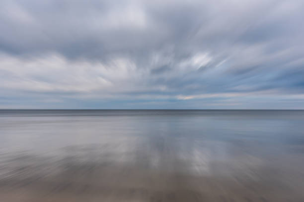 istock Baltic Sea Beach in November on a Cloudy Day 1187093344