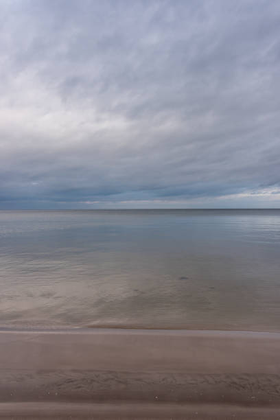 istock Baltic Sea Beach in November on a Cloudy Day 1187099998