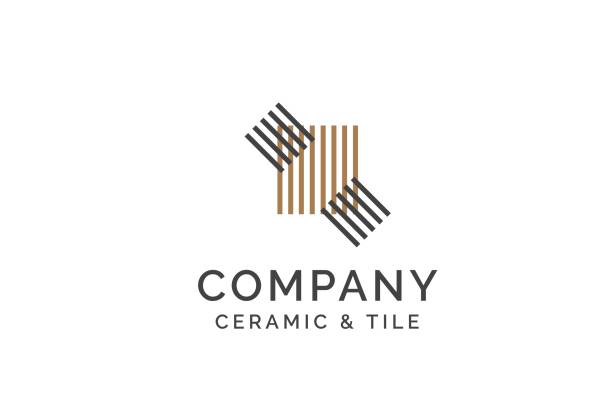 геометрическая керамика и плитка пол промышленности логотип дизайн вектор графических - 2505 stock illustrations