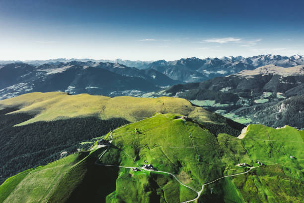 istock Alpine meadows in Dolomites mountains 1187103325
