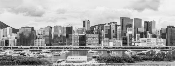 istock Panorama of city skyline 1187112814