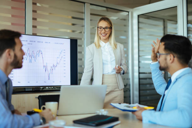 istock Creative business team working on project in office board room 1187112874