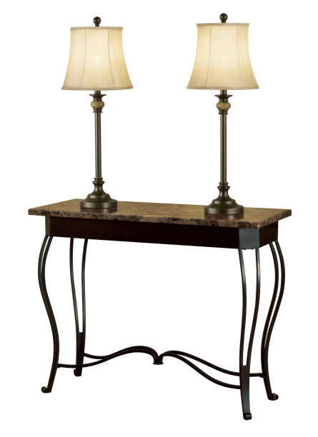 istock traditional classic table lamp isolated on white 1187112973