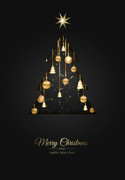 istock Merry Christmas and Happy New Year. Xmas background with gift box, Snowflakes and balls design. 1187114709