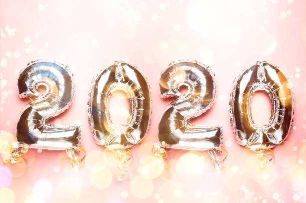 istock Balloon Bunting for celebration of New Year 2020 1187117270