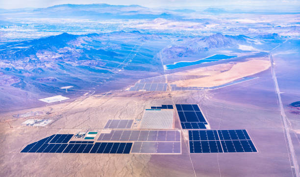 istock Solar power plants in the Mojave Desert - Nevada, USA 1187118701