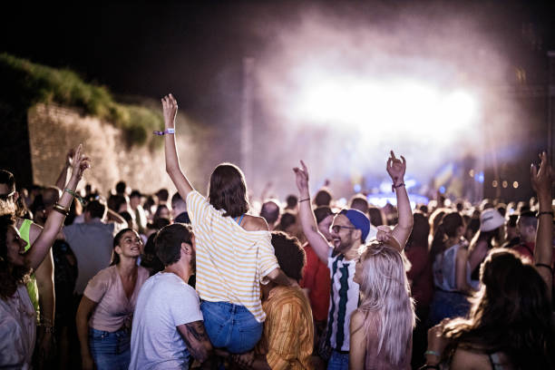 istock Fun on music festival! 1187122681