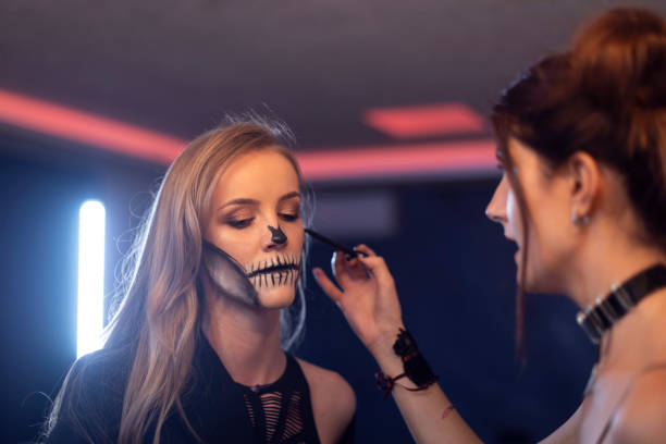 istock Scary Make Up for a Party 1187122810