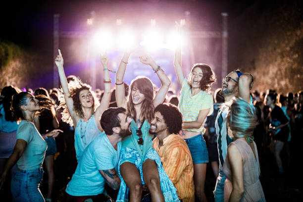 istock Fun on music festival! 1187123753