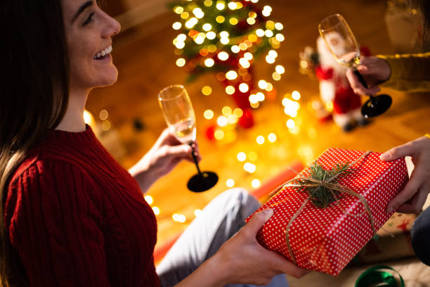 istock Cheers! It is Christmas time 1187131940