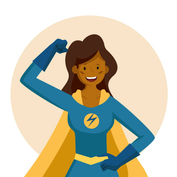 113 Black Superwoman Illustrations & Clip Art - iStock