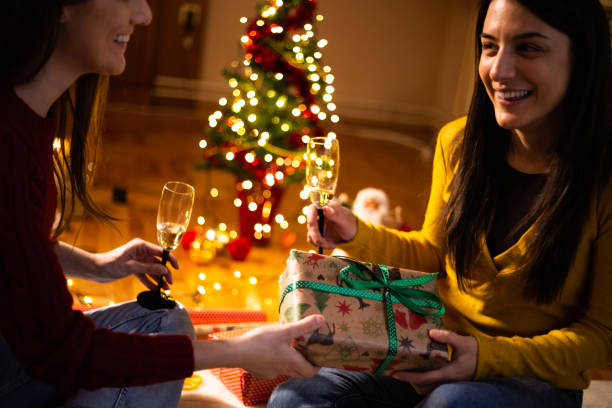 istock Cheers! It is Christmas time 1187132324