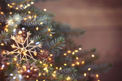 Christmas tree and Christmas decoration