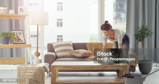 I Like Everything To Be In Its Place Stock Photo - Download Image Now - Cleaning, Domestic Life, Living Room