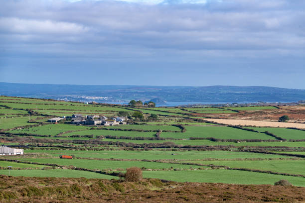 istock View of the beautiful Cornish countryside from Chapel Carn Brea 1187137973